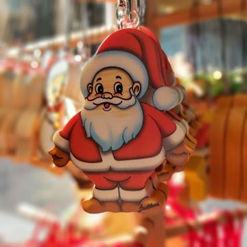 Picture of SANTA CLAUSE ORNAMENT WITH RIBBON